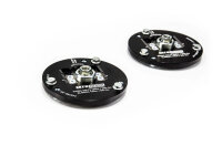 MTS Einstellbare Camber / Caster Sturzplatten Vorderachse passend für Saab 9-3 Cabriolet (YS3F) 1.9 TiD 110 KW MTSCP03SET