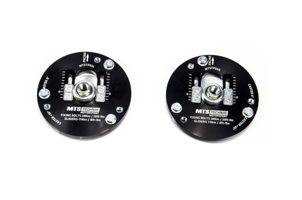 MTS Einstellbare Camber / Caster Sturzplatten Vorderachse passend für Opel VECTRA C (Z02) 2.8 V6 Turbo (F69) 184 KW MTSCP03SET