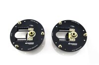 MTS einstellbare Camber / Caster Sturzplatten Stützlager Vorderachse passend für Audi 100 C4 Avant (4A) 2.0 E 74 KW MTSCP39SET
