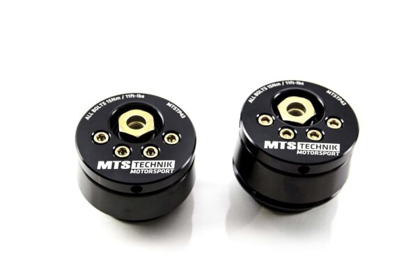 MTS einstellbare Camber / Caster Sturzplatten Stützlager Vorderachse passend für Volkswagen POLO Coupe (86C/80) 1.4 D 35 KW MTSCP43SET