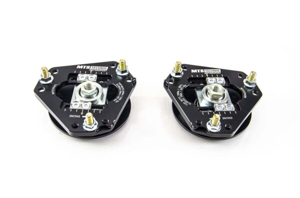 MTS einstellbare Camber / Caster Sturzplatten Stützlager Vorderachse passend für Ford USA MUSTANG 6 Convertible 5.0 V8 308 KW MTSCP47SET