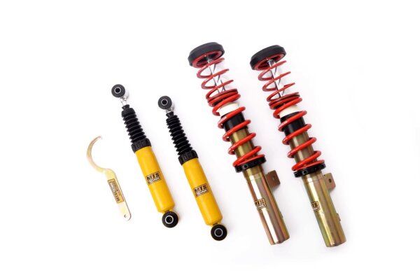 MTS Street Gold Gewindefahrwerk passend für Peugeot 206 CC (2D) 1.6 16V (2DNFUF, 2DNFUR) 80 KW MTSGWPE02