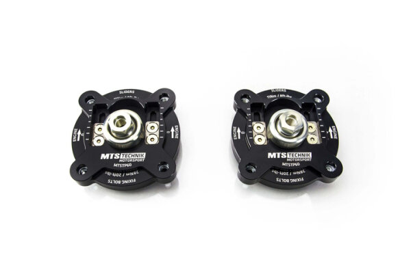 MTS Einstellbare Camber / Caster Sturzplatten Vorderachse passend für Toyota SUPRA (DB) 2.0 (DB22, DB21, DB23) 190 KW MTSCP60SET