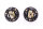 MTS Einstellbare Camber / Caster Sturzplatten Vorderachse passend für BMW 3 Touring (E91) 325 xi - 160 KW MTSCP25SET
