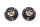 MTS Einstellbare Camber / Caster Sturzplatten Vorderachse passend für BMW 6 (E24) 635 CSi - 160 KW MTSCP22SET