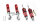 MTS Stance Inox Gewindefahrwerk passend für Audi 80 B4 Avant (8C) 2.0 - 66 KW XMTSGWAU34-S