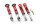 MTS Stance Inox Gewindefahrwerk passend für BMW 5 (E60) 520 i - 125 KW XMTSGWBM106-S