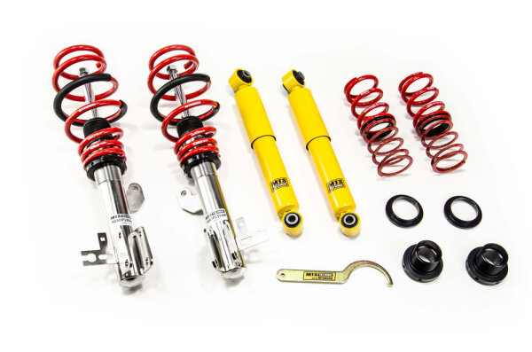 MTS Stance Inox Gewindefahrwerk passend für Opel ASTRA H (A04) 1.6 (L48) - 85 KW XMTSGWOP10-S