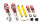 MTS Stance Inox Gewindefahrwerk passend für Opel ASTRA H GTC (A04) 1.8 (L08) - 103 KW XMTSGWOP10-S