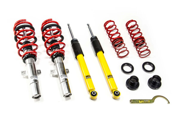 MTS Stance Inox Gewindefahrwerk passend für Volkswagen POLO VI (AW/BZ/AE) 1.0 - 55 KW XMTSGWAU54-S