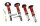 MTS Street Inox Gewindefahrwerk passend für Audi 100 C3 Avant (44) 2.2 quattro - 101 KW XMTSGWAU65