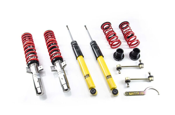 MTS Street Inox Gewindefahrwerk passend für BMW 3 Compact (E46) 316 ti - 85 KW XMTSGWBM03