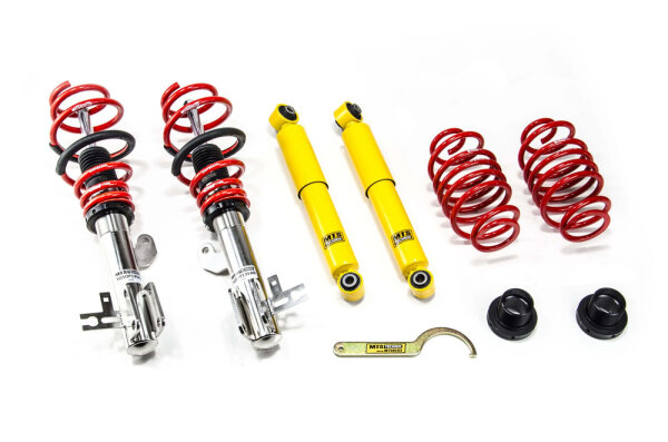 MTS Street Inox Gewindefahrwerk passend für Opel ASTRA H TwinTop (A04) 1.6 Turbo (L67) - 132 KW XMTSGWOP10