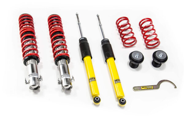 MTS Street Inox Gewindefahrwerk passend für Volkswagen LUPO I (6X1/6E1) 1.2 TDI 3L - 45 KW XMTSGWVW41