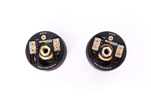 MTS einstellbare Camber / Caster Sturzplatten Stützlager Vorderachse passend für Seat IBIZA II (6K) 1.9 TD 55 KW MTSCP18SET