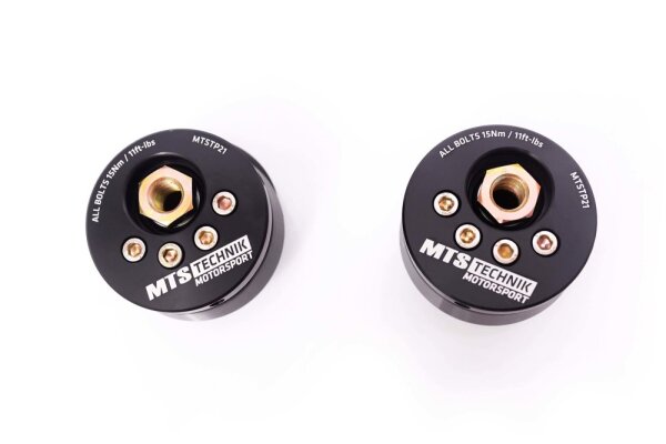 MTS einstellbare Camber / Caster Sturzplatten Stützlager Vorderachse passend für Audi 90 B3 (89/8A) 2.0 20 V quattro 118 KW MTSCP21SET