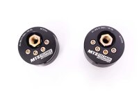 MTS einstellbare Camber / Caster Sturzplatten Stützlager Vorderachse passend für Audi 90 B3 (89/8A) 2.0 20 V quattro 118 KW MTSCP21SET