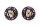 MTS einstellbare Camber / Caster Sturzplatten Stützlager Vorderachse passend für BMW 3 Touring (E91) 335 d 210 KW MTSCP25SET