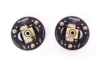 MTS einstellbare Camber / Caster Sturzplatten Stützlager Vorderachse passend für BMW 3 Touring (E91) 335 i xDrive 240 KW MTSCP25SET