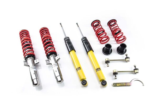 MTS Street Inox Gewindefahrwerk passend für BMW 3 (E46) 320 d 110 KW XMTSGWBM03